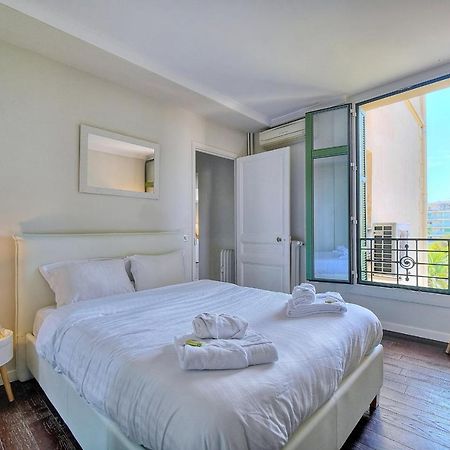 Immogroom - Large Apartment - Parking - Air Conditioning - Sea View - Wifi Κάννες Εξωτερικό φωτογραφία
