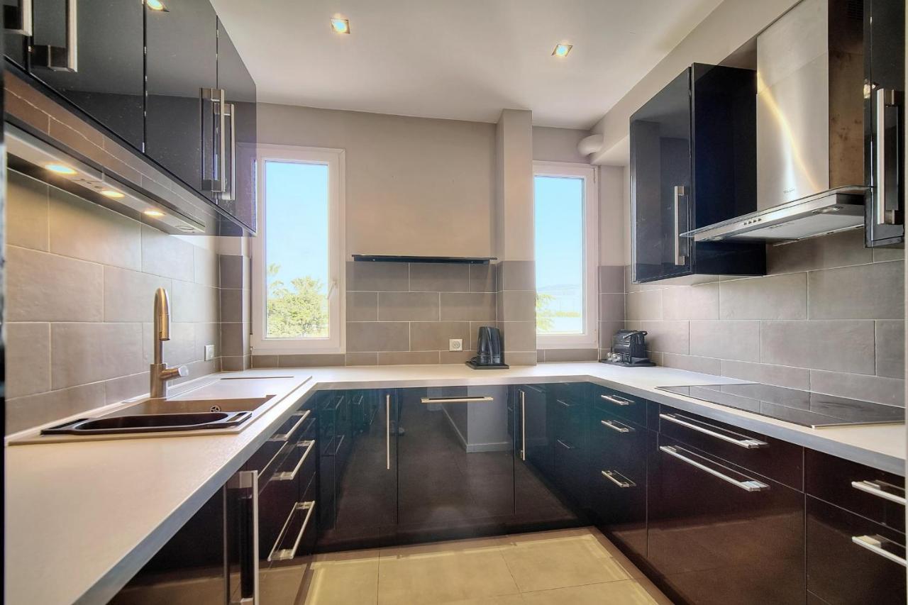 Immogroom - Large Apartment - Parking - Air Conditioning - Sea View - Wifi Κάννες Εξωτερικό φωτογραφία