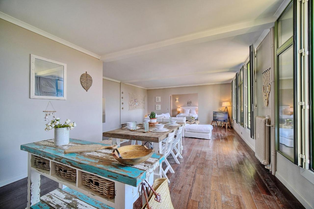 Immogroom - Large Apartment - Parking - Air Conditioning - Sea View - Wifi Κάννες Εξωτερικό φωτογραφία