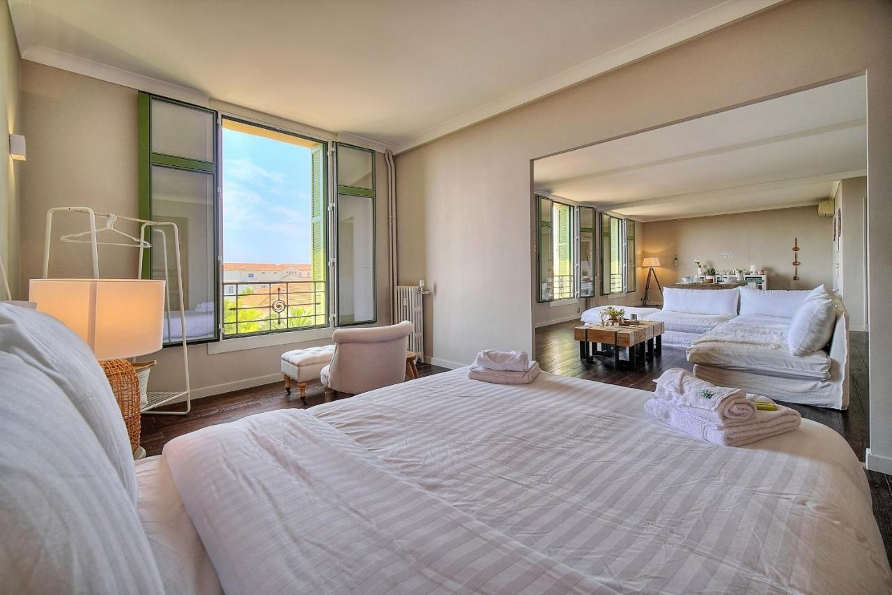 Immogroom - Large Apartment - Parking - Air Conditioning - Sea View - Wifi Κάννες Εξωτερικό φωτογραφία