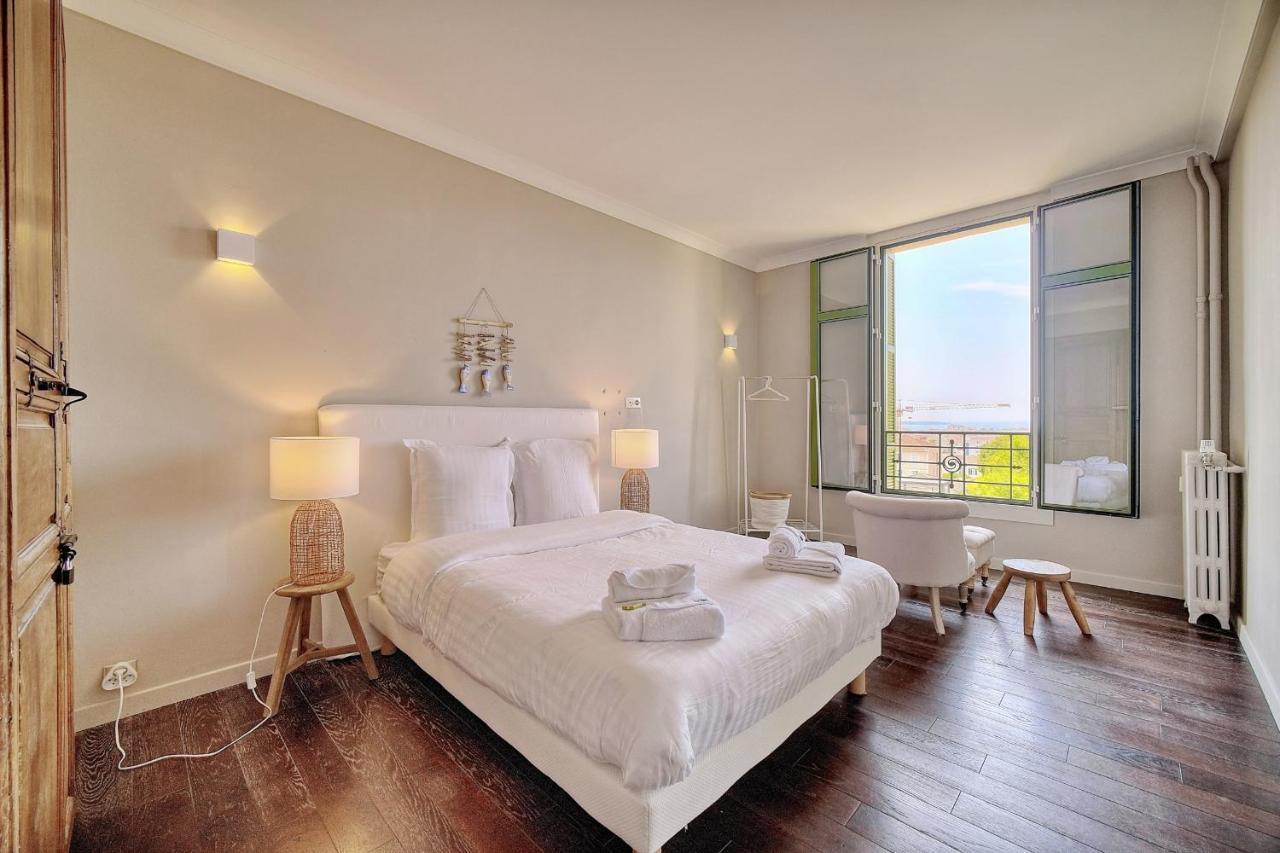 Immogroom - Large Apartment - Parking - Air Conditioning - Sea View - Wifi Κάννες Εξωτερικό φωτογραφία